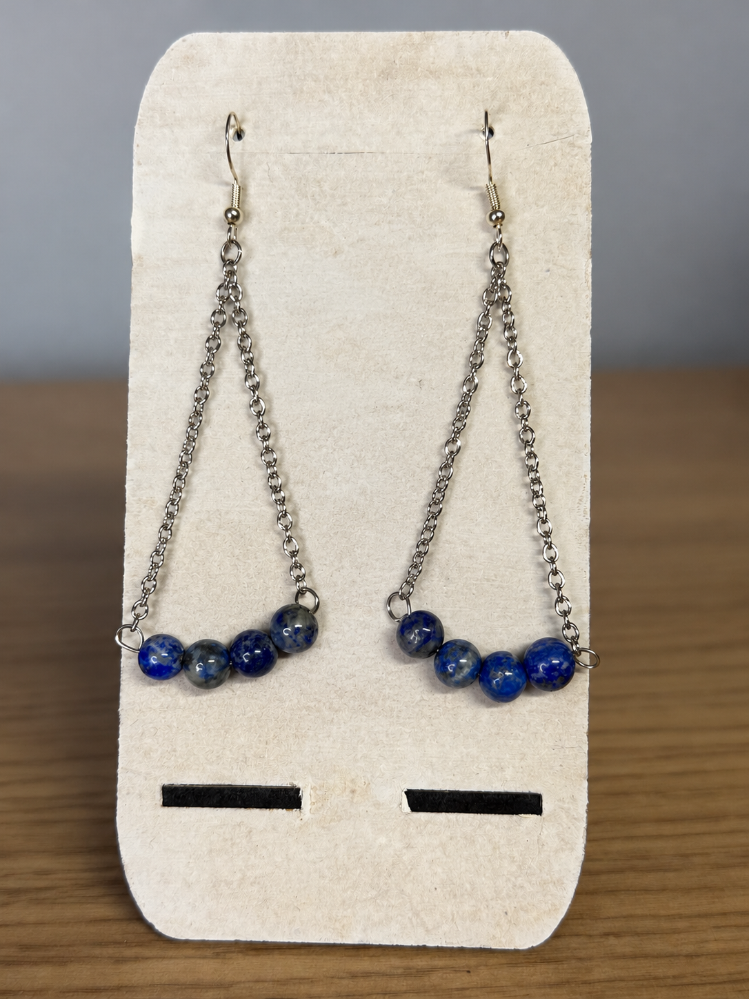 Boucles d’oreilles Voûte d’Asgard – Lapis-lazuli